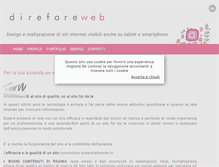 Tablet Screenshot of direfareweb.com